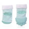 Nuby Teething Socks Κάλτσες με Μασητικό Πράσινο 3m+