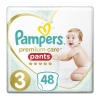 Pampers Πάνες Premium Care Pants Jumbo Νo3 (6-11kg) 48τεμ.