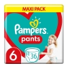 Pampers Πάνες Maxi Pack Pants No6 (15kg+) 36τεμ.