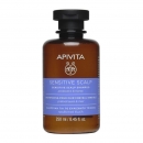 Apivita Sensitive Scalp Shampoo Σαμπουάν για το Ευαίσθητο Τριχωτό με Πρεβιοτικά & Μέλι 250ml