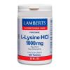 Lamberts L-Lysine HCL Συμπλήρωμα Διατροφής με Λυσίνη 1000mg 120tabs