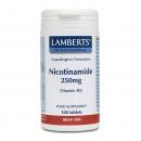 Lamberts Nicotinamide Vitamin B3 250mg 100tabs