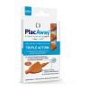 PlacAway Triple Action Μεσοδόντια Βουρτσάκια 0.45mm ISO 1 σε Πορτοκαλί  6τμχ