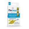 PlacAway Triple Action Μεσοδόντια Βουρτσάκια 0.7mm ISO 4 Κίτρινα 6τεμ