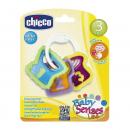 Chicco Κουδουνίστρα Μασητικό Χρωματιστά κλειδιά 3m+ 1τμχ