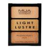MUA Light Lustre Trio Highlight Golden Delights 9gr