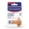 Hansaplast Finger Strips Elastic Επιθέματα Για Τα Δάχτυλα 16τμχ