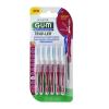 Gum Trav-ler Interdental Brush 1612 Μεσοδόντιο Βουρτσάκι 1.4mm Φουξια 6τμχ