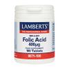 Lamberts Folic Acid 400mg 100 ταμπλέτες
