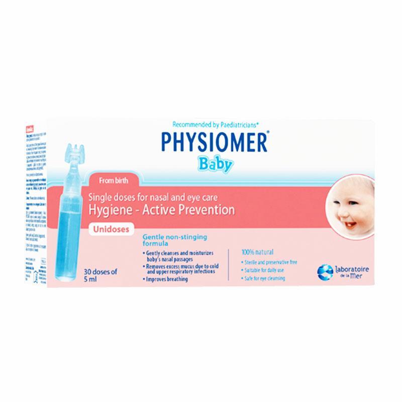 Physiomer Baby Φυσιολογικός Ορός Αμπούλες 30x 5ml