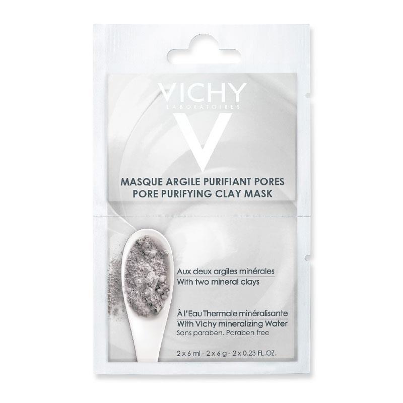 Vichy Pore Purifying Clay Mask With Two Mineral Clays 2x6ml