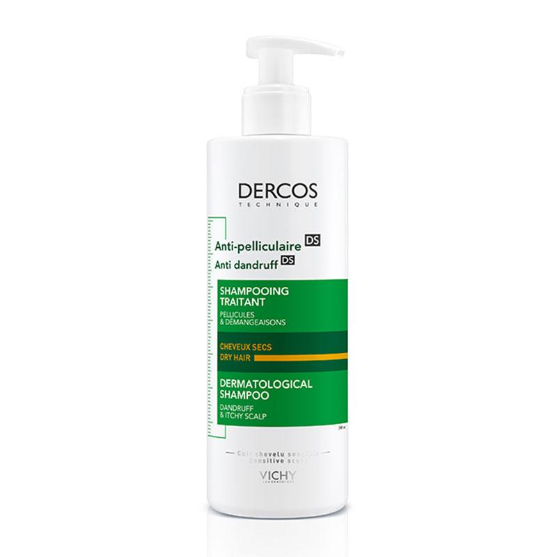 Vichy Dercos Anti Dandruff Shampoo Dry Hair Pump 390ml