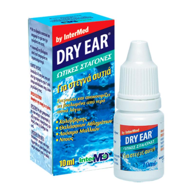 Intermed Dry Ear- Ear Drops Ωτικές Σταγόνες 10ml