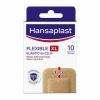 Hansaplast Flexible Elastic XL Strips Ελαστικά Επιθέματα 5x7.2cm 10τεμ.
