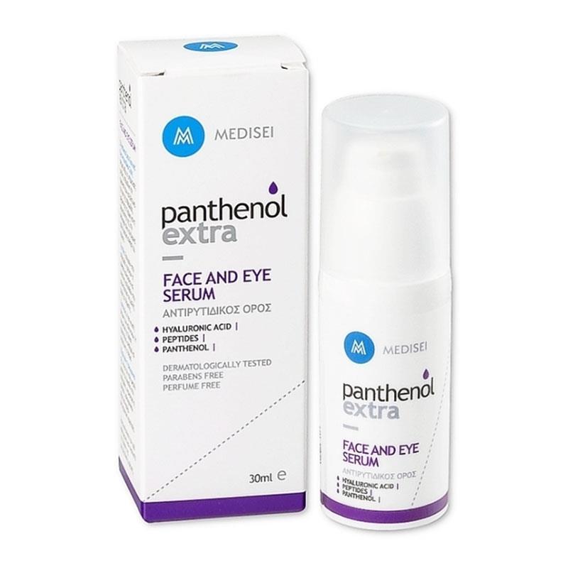 Medisei Panthenol Extra Αντιρυτιδικός Ορός για Πρόσωπο και Μάτια 30ml