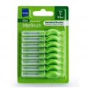 Intermed Mini Ergonomic Interbrush Μεσοδόντια Βουρτσάκια Μέγεθος 5 0.8mm Πράσινο 8τεμ.