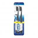 Oral B Charcoal Soft 35 Οδοντόβουρτσα Λεύκανσης με Άνθρακα 2τεμ.
