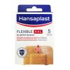 Hansaplast Flexible XXL Strips Ελαστικά Επιθέματα 6x9cm 5τεμ.