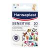 Hansaplast Sensitive Animal Kids Plaster Αυτοκόλλητα Επιθέματα για Παιδιά 20τεμ.