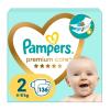 Pampers Premium Care Πάνες No 2 (4-8Kg) 136τεμ.