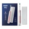 Oral-B Pro Series 1 Pink Ηλεκτρική Οδοντόβουρτσα με Χρονομετρητή Ροζ & Θήκη Ταξιδιού