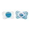 Chicco Πιπίλα Physio Light Σιελ Αλεπού & Ρίγες 6-16m 2τεμ.