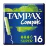 Tampax Compak Super Ταμπόν με Απλικατέρ Υψηλής Απορροφητικότητας 16τεμ.