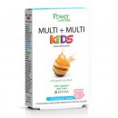Power Health Multi+Multi Kids Stevia Παιδικό Πολυβιταμινούχο Συμπλήρωμα Διατροφής 30 Μασώμενα Δισκία