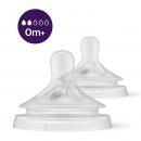 Philips Avent Natural Response Θηλές Σιλικόνης Αργής Ροής 0m+ 2τεμ.