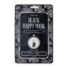 Kocostar Black Happy Mask Μάσκα Καθαρισμού για Πρόσωπο με Άνθρακα 1τεμ.