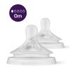 Philips Avent Natural Response Θηλή Σιλικόνης  Πολύ Αργής Ροής 0m+ 2τεμ.