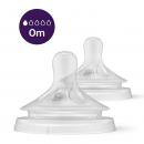 Philips Avent Natural Response Θηλή Σιλικόνης  Πολύ Αργής Ροής 0m+ 2τεμ.