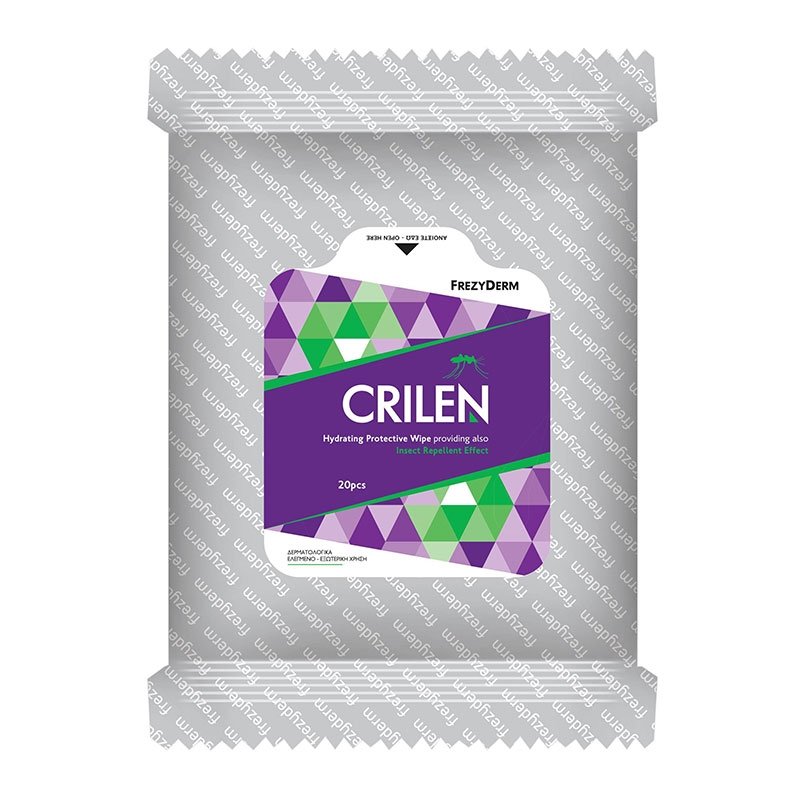 μαντηλάκια frezyderm crilen